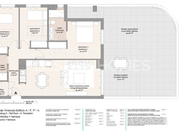 Недвижимость с открытой планировкой и видом на море в Малаге 18