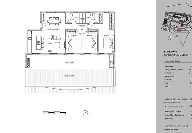 Fuengirola El Higueron'da Panoramik Deniz Manzaralı Daireler 15