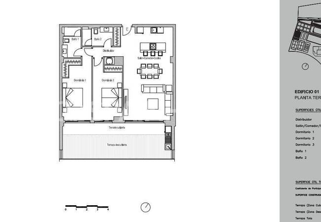 Fuengirola El Higueron'da Panoramik Deniz Manzaralı Daireler 17