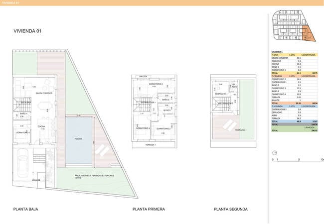 Estepona'da Kullanışlı İç Tasarımlı Yarı Müstakil Villalar 15