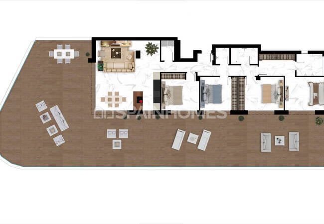 Marbella'da Havuzlu Site İçinde Enerji Dostu Daireler 43