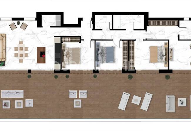 Marbella'da Havuzlu Site İçinde Enerji Dostu Daireler 44