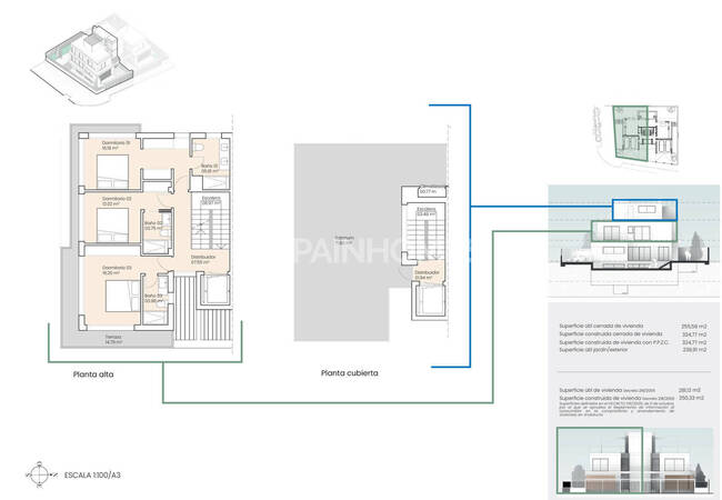 Malaga'da Özel Havuzlu ve Özel Bahçeli Sıfır Villa 6
