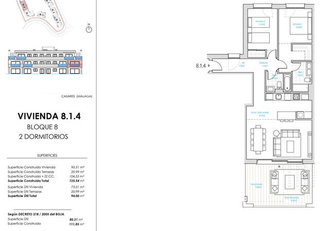 Casares'te Denize Yakın Sitede Şık Daireler 7