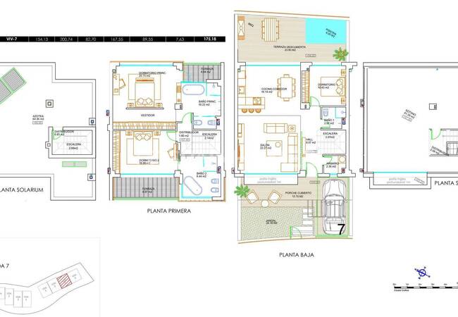 Energy-efficient Townhouses with Pools in a Complex in Estepona 19