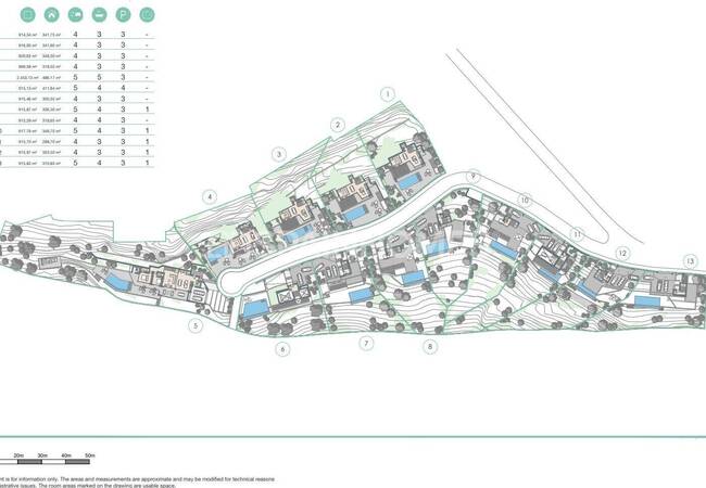 Detaches Sea-view Houses with Pools and Gardens in Málaga 17