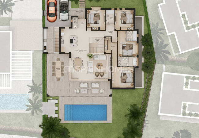 Villa's Met Zeezicht Op Een Toplocatie In Mijas 13