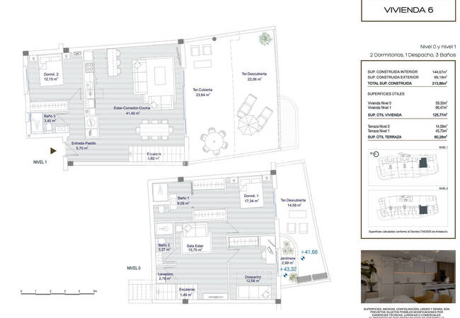 Beachside Sea-view Flats with Pool and Parking in Benalmadena 17