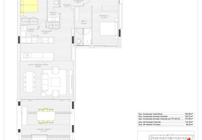 شقق بإطلالة على البحر في مجمع مع مسبح في مانيلفا 15