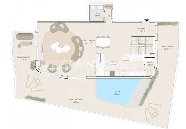 Beachfront Flats in a Complex with Rich Amenities in Malaga 29