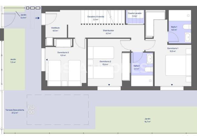 Maisons 3 Chambres Avec Vue Sur La Mer Et Jardin À Vélez-málaga 18