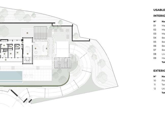 Виллы с бассейнами и садами в Бенахавис Малаге 46