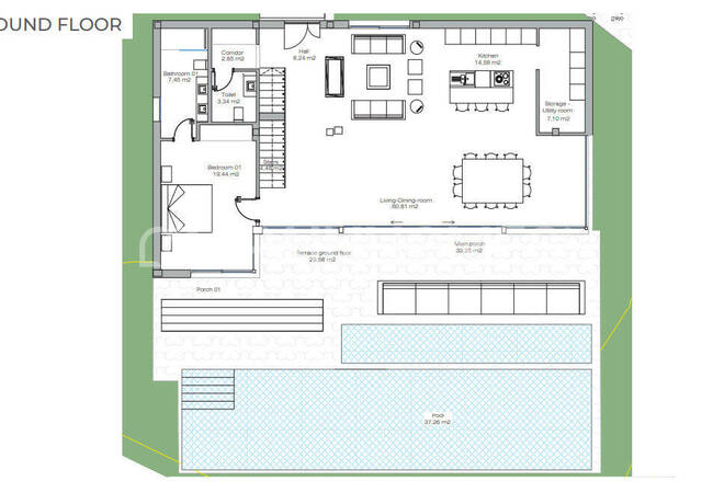 Maison Avec Espaces Extérieurs Et Piscine À Débordement À Mijas 9