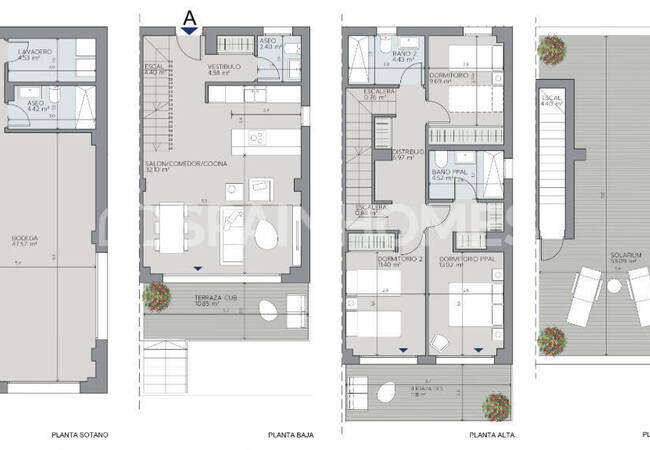 Semi-detached Houses with Sea Views in Torremuelle 7