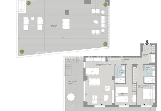 شقق في مجمع مع مسبح بالقرب من البحر في بينالمادينا 11