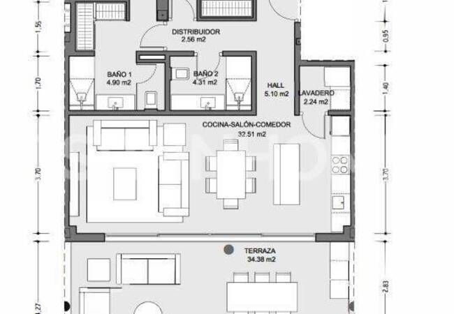 Havsutsiktslägenheter I Ett Komplex I Fuengirola 23