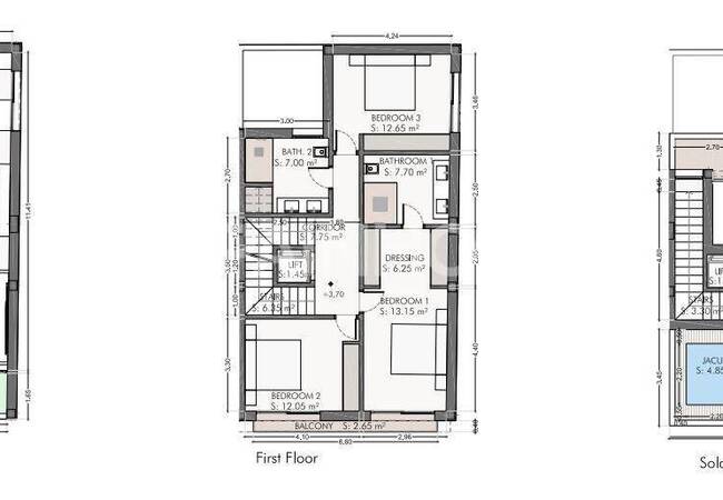 Элегантные дома с общим бассейном в Сан-Педро, Малага 42