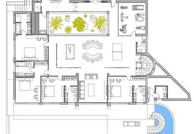 Casa De 6 Dormitorios Con Piscina Y Jardín En Benahavís 39