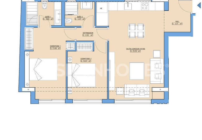 Sea View Apartments 200 M From the Beach in Málaga 9