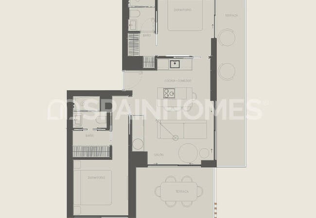 Apartments with Rooftop Pool in Torremolinos Málaga 15