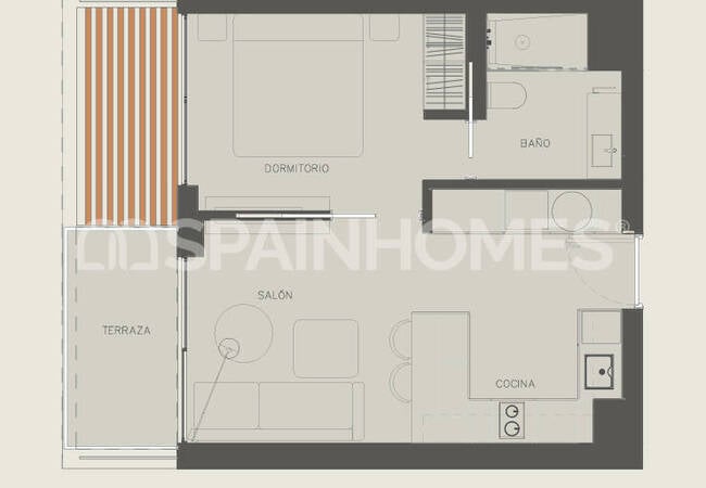 Apartments with Rooftop Pool in Torremolinos Málaga 12