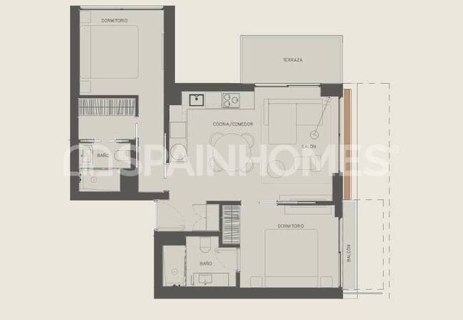 Apartments with Rooftop Pool in Torremolinos Málaga 13