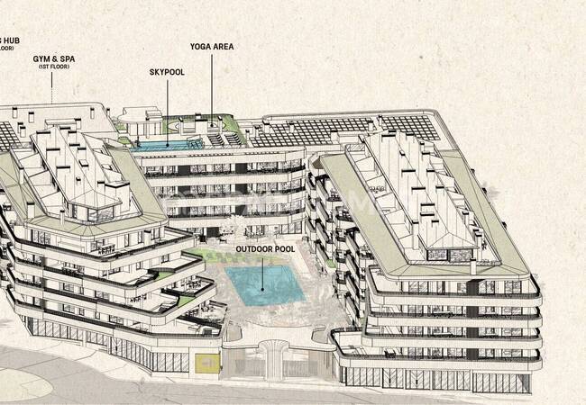 Marbella'da Ortak Havuzlu ve Deniz Manzaralı Daireler 32