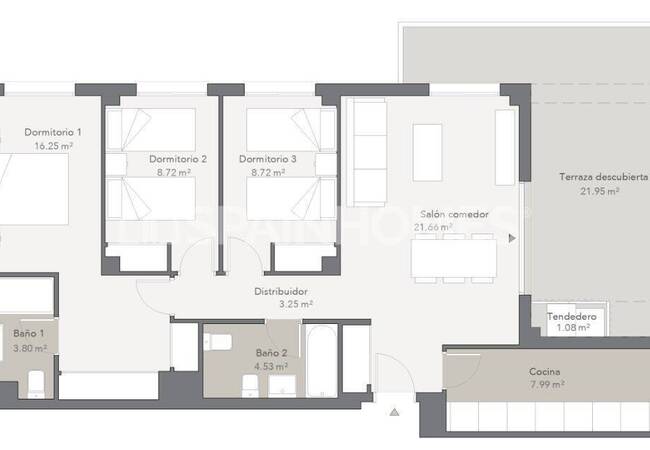 Elegant Flats for Sale in a Project with Pool in Málaga 11