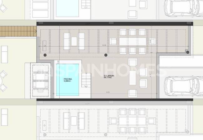 Maisons De Ville Avec Piscines Privées Et Vues Sur Golf À Mijas 46