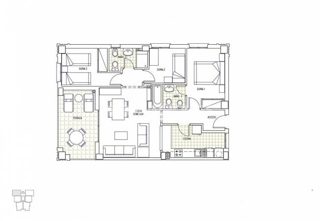 Apartments in the City Center of Santa Pola with Sea View 25