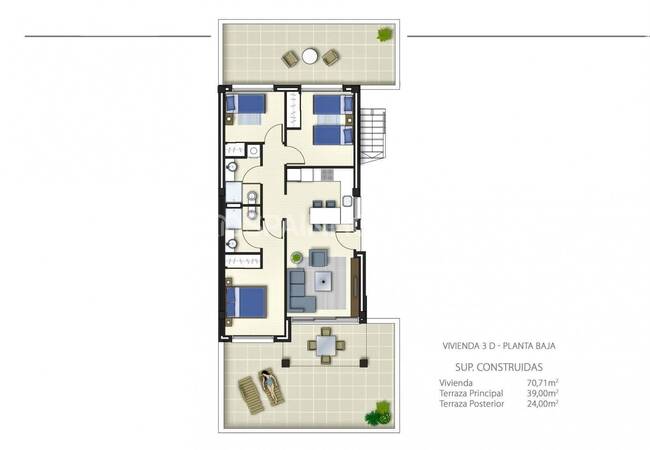 Современные Бунгало с Солярием в Торревьехе, Аликанте 67