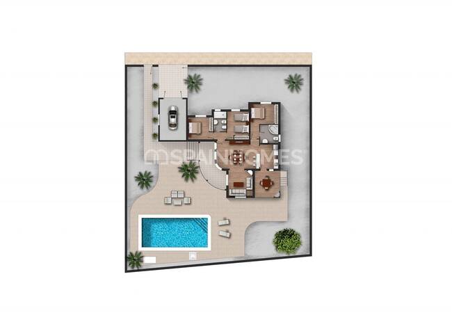 Villa Individuelle Prête Avec Piscine À Rojales 15