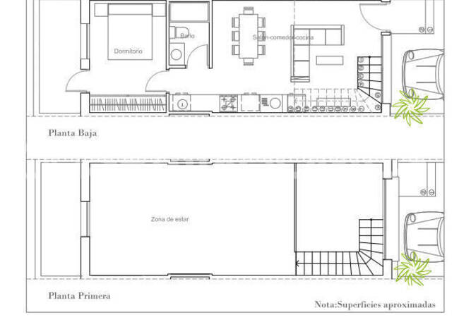 Modern Gestaltete Duplex-häuser In Gran Alacant 13