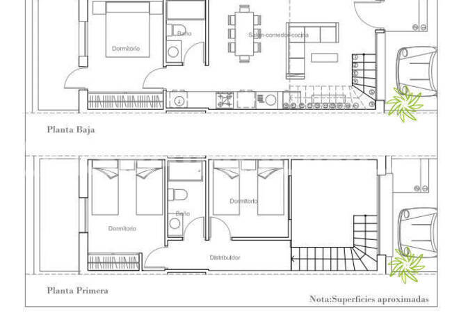 Modern Gestaltete Duplex-häuser In Gran Alacant 15