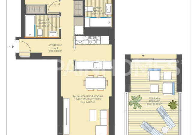 Pisos Con Vistas Al Mar En Dehesa De Campoamor, Costa Blanca 44