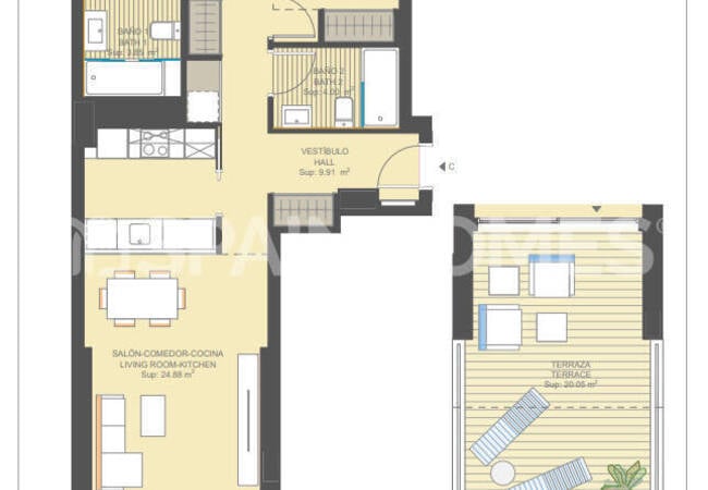 Pisos Con Vistas Al Mar En Dehesa De Campoamor, Costa Blanca 45