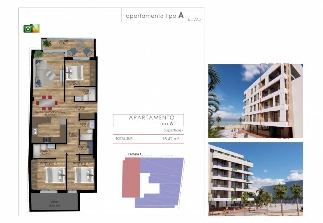 Frontline Beach Apartments for Sale in Torrelamata Alicante 26
