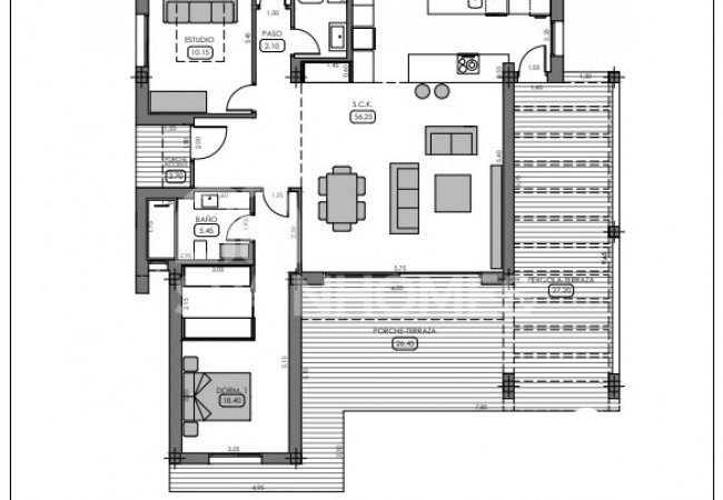 Algorfa'da Yüzme Havuzlu Kompleks İçinde Sıfır Villalar 22