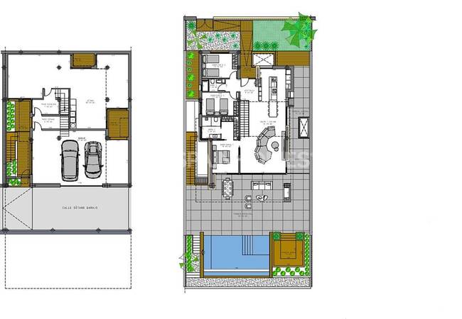 Algorfa İspanya'da Golf Sahasında Çağdaş Tasarımlı Villalar 18