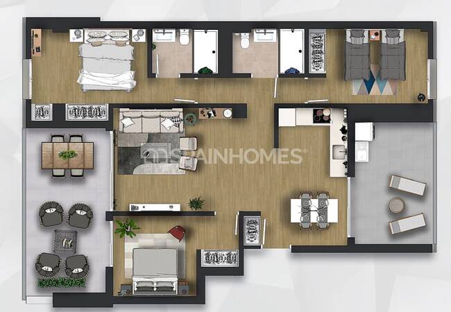 Contemporary Apartments with Storage Room and Garage in Costa Blanca 29