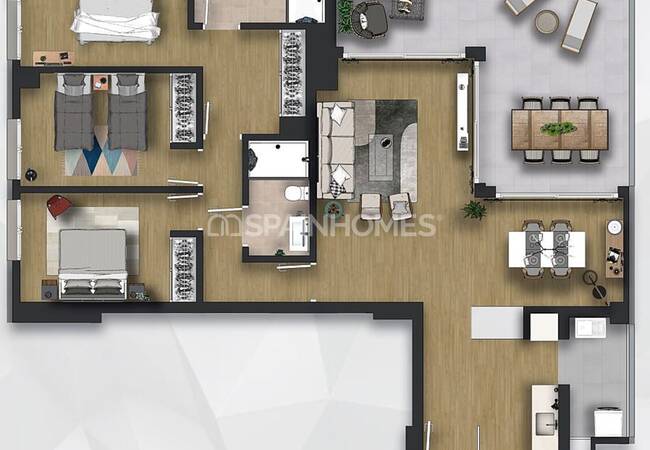 Contemporary Apartments with Storage Room and Garage in Costa Blanca 30