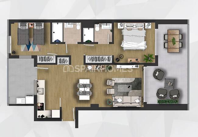 Contemporary Apartments with Storage Room and Garage in Costa Blanca 26