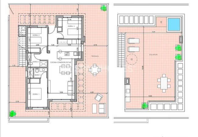Immobiliers Vue Mer Et Près De Plage À Pilar De La Horadada 26