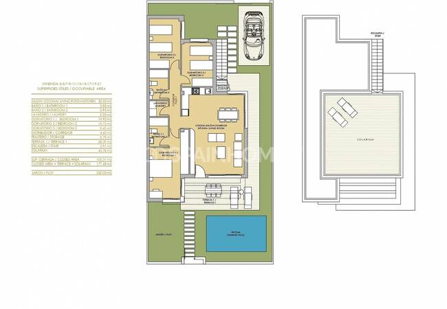 Villas Mitoyennes Avec Piscine Et Jardin À Alicante 18