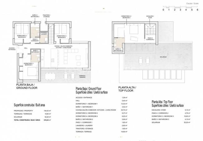 Alicante Orihuela Costa'da Bahçeli Müstakil Villalar 13