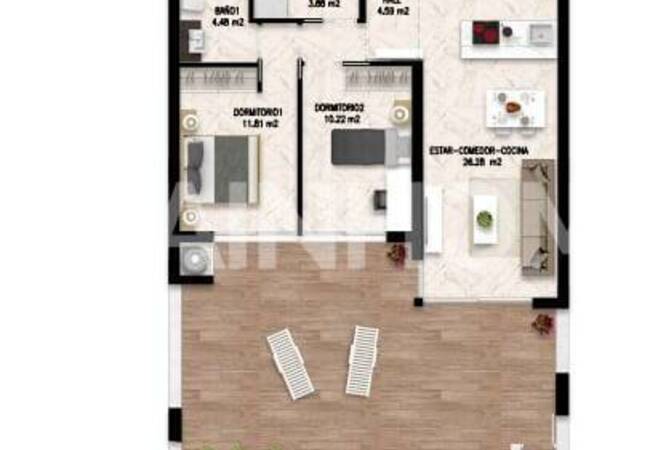 Costa Blanca'da Sahile Yürüme Mesafesinde Modern Daireler 51