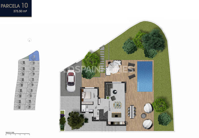 Отдельные Виллы с Просторными Интерьерами в Финестрате 72