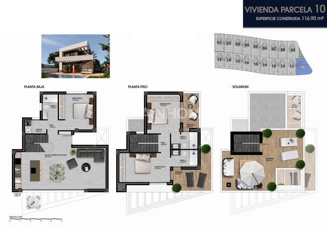 Отдельные Виллы с Просторными Интерьерами в Финестрате 73