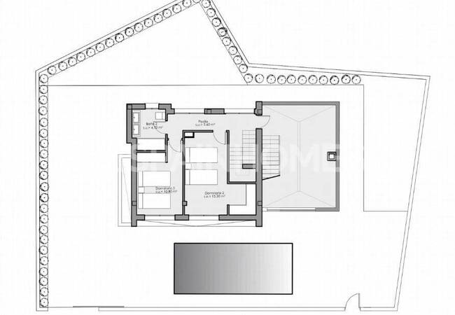 Deniz Manzaralı Özel Havuzlu ve Bahçeli Akdeniz Stili Villalar 56