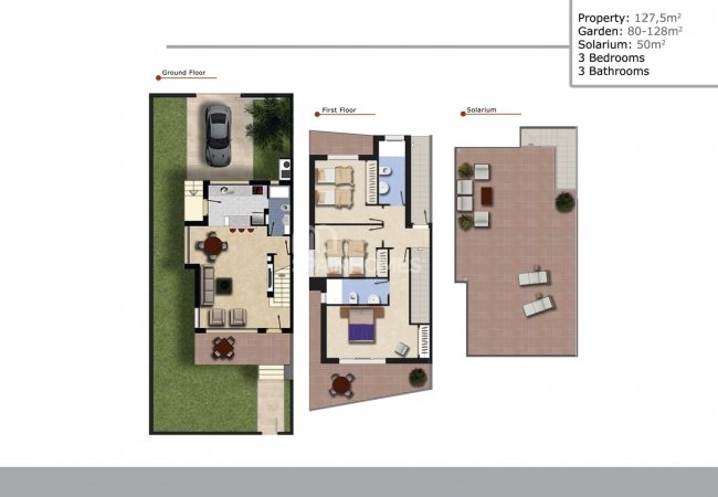 Villas for Sale in Dona Pepa Spain Nearby the Golf Resorts 21